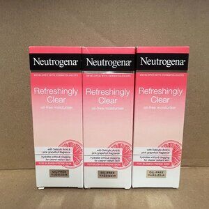3-Neutrogena Refreshingly Clear Moisturizer Pink Grapefruit Oil-Free 50Ml Ea